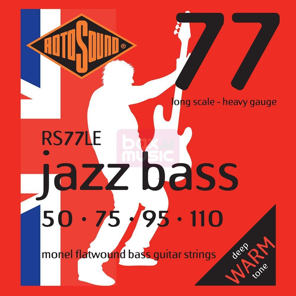 Rotosound 77LE Jazz Bass 77 set basgitaarsnaren 50 - 110