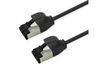 ROLINE S/FTP Patchkabel Cat.8 (Klasse I) LSOH extra dun zwart 1,5 m