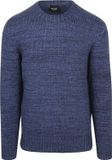 Lyle & Scott Pullover Melange Donkerblauw - Maat M - Heren