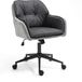 Chaise de bureau Lukas Chaise pivotante Chaise d'ordinateur grise