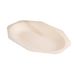 50 Wood 50 stuks - achthoekige trays 'Wood' 20 x 13 x 2,5 cm, natuurlijk hout