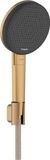 hansgrohe Raindance Alive Select S Doucheset - EcoSmart waterbesparend - Select-knop bediening - 125mm maat - 3 straalfuncties - Brushed Bronze
