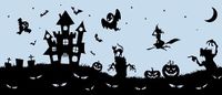 d-c-fix Raamfolie Griezelig Halloween - 20 cm x 1,5 m