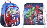 Avengers Tassenset; Rugzak en Gymtas