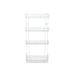 MSV Badkamer Planchet Wit Staal 300x105x675 mm