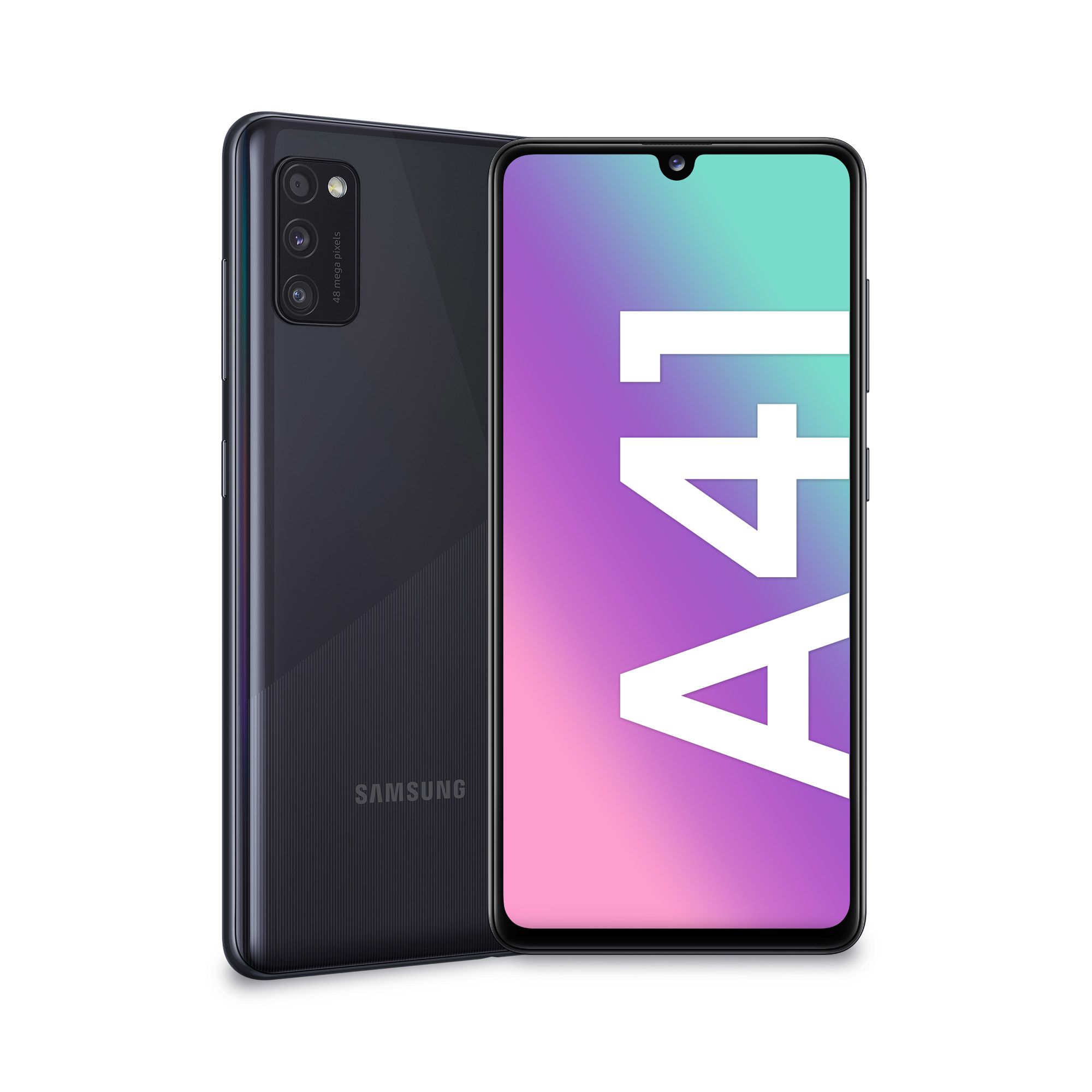 Samsung Galaxy A41 - 6.1" - 64GB - Zwart