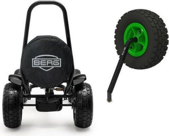 BERG Spare wheel X-Plore - Black - Rubber - 6 kg