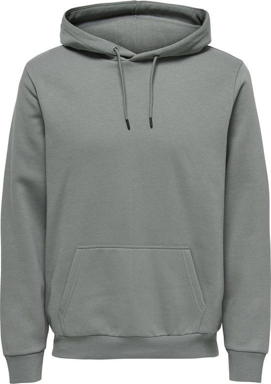ONLY & SONS ONSCERES Hoodie Heren - Castor Gray - Maat L
