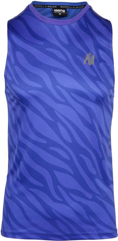 Gorilla Wear Washington Tank Top - Blauw - S