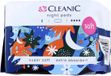 Cleanic Serviettes hygiéniques avec ailettes Night Pads 12 x 8 Pièces - Pack économique