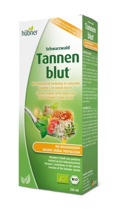 Hubner Tannenblut kruidensiroop bio 250ml