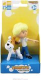 Reksio Petite set de figurines : Un garçon et Reksio