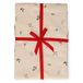 Nappe, coton recyclé, branches de Noël, Ø180 cm