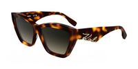 Karl Lagerfeld KL6179S N Tortoise/Grey Shaded Dames Zonnebril