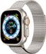 By Qubix Qubix Stainless Steel Loop band - Titanium kleur - Extra strong - Geschikt voor Apple Watch 38mm / 40mm / 41mm / 42mm