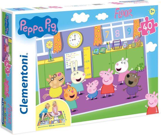 Clementoni Peppa Pig Legpuzzel - 40 Stukjes