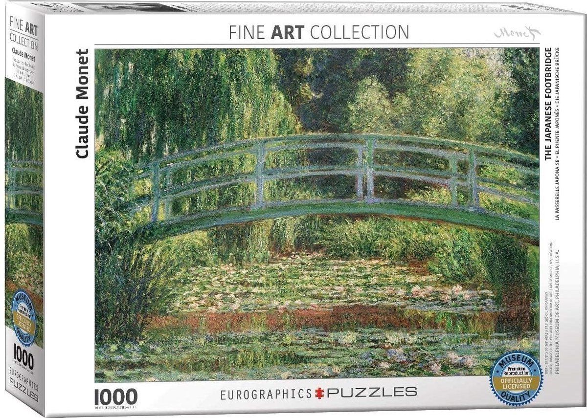 Eurographics The Japanese Footbridge Puzzel (1000 stukjes)