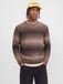 JACK & JONES Trui 'JORTORONTO' chocoladebruin / cappuccino / mokka
