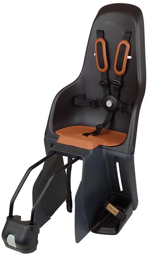 Minia FF Achterzitje Kinderfiets Zwart 22 kg