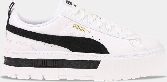 PUMA SELECT Mayze Lth Wns Lage sneakers dames wit maat 37