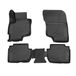 OMAC 4907444F Jeu de tapis de sol ETP (élastomère thermoplastique), noir