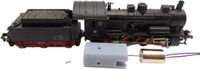 Milton micromotor NA043 motor ombouwset voor Arnold BR 55 (DB, DR, SJ) KPEV G8, SNCB Reeks 81, SNCF 040 TC Schaal N