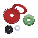 Rayher Hobby Rayher 89390001 Strosplijterset, 3 legvormen, 1 x met strosplijter, leegvormen, knutselset