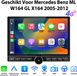 Junsun Android 15 Autoradio met Bluetooth Geschikt Voor Mercedes Benz ML W164 GL X164 2005-2012 - 6GB+128GB - Draadloze CarPlay & Andriod Auto - GPS-Navigatie - Stuurwielbediening WiFi & 4G Lte - 13,1-inch Touchscreen - DSP - RDS - USB