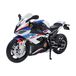 TURBO CHALLENGE Moto Suzuki GSXR 1000 Die Cast 029931-1/12 Vrijloopvoertuig Zwart Metaal Kinder Speelgoed Geschenken Vanaf 3 jaar