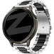 Bandz Bracelet acier 'Classic' Garmin Approach S44 (argent/noir)