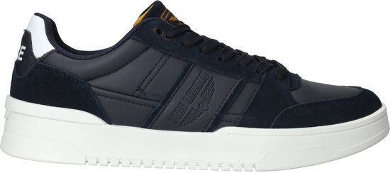 PME Legend Heren Sneakers Brycepoint Blauw Imitatieleer Maat 44