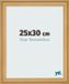 yd. Cadre photo 25x30 cm Pin Grain de bois MDF Lazio