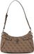 GUESS Yesba Shoulder Bag Latte Logo Lichtbruin
