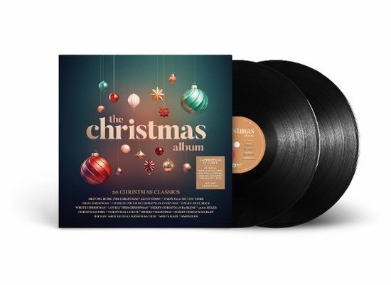 Warner Music The Christmas Album LP (Black) - Various Artists - 2LP - Stereo - Standard Edition - Christmas - 2024