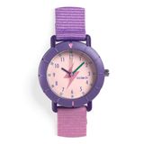 Djeco Sporthorloge Purple Flash - Unisex Kinderhorloge