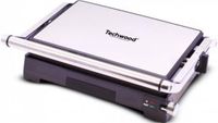 Techwood TGD-2180 Gril de contact - Gril de table - 2000W - Inox/Noir
