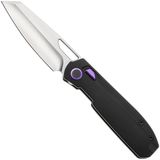 Kizer Mash KI3699BSA1, Satin M390, Black Aluminum zakmes, Divo Knives design