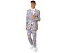 OppoSuits Monopoly Mannen Pak - Heren Kostuum - Meerkleurig - Maat 54