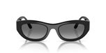 Vogue Vo 5616s Lunettes de soleil femme noir ovales gris 51mm