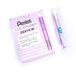 Pentel Clic Eraser ZE81 Rechthoekige navulbare gum, paars, transparant, 12 stuks