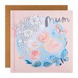 Hallmark Moederdagkaart voor mama - traditioneel bloemenontwerp