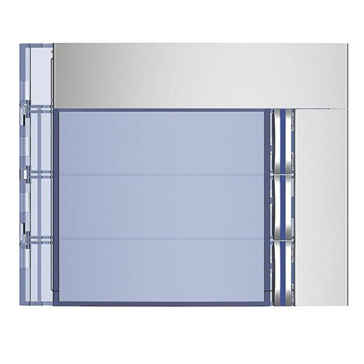 Voorpaneel Legrand Voorpaneel belknoppen module Sfera nieuw met 3 belknoppen allmetal, SFERA allmetal, 3 belknoppen cover