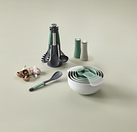 Joseph Joseph Elevate Carrousel met 6 Keukenhulpen Editions Sage - Groen