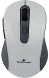 Bluestork Bluetooth-muis - 3200 DPI - Werkt op AA-batterijen - Grijs