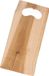 Merkloos Houten serveerplank/tapasplank/serveerblad met handvat 42 cm