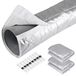 Housse de tuyau de climatiseur - Housse pour climatiseur portable - 150 x 58,5 cm - Lot de 2