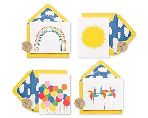 Papyrus Blanco kaarten met enveloppen, Little Box of Happy (20 stuks)