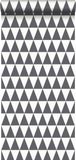 Esta Home Behang Grafisch Geometrische Driehoeken Zwart En Wit - 8710381711922