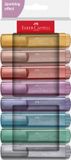 Faber-Castell Textliner 46 Metallic markeerstift 8 stuk(s) Metallic, Meerkleurig