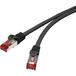 Renkforce RF-4979742 Netwerkkabel Zwart 3 m Cat6 S/FTP (S-STP) Rond